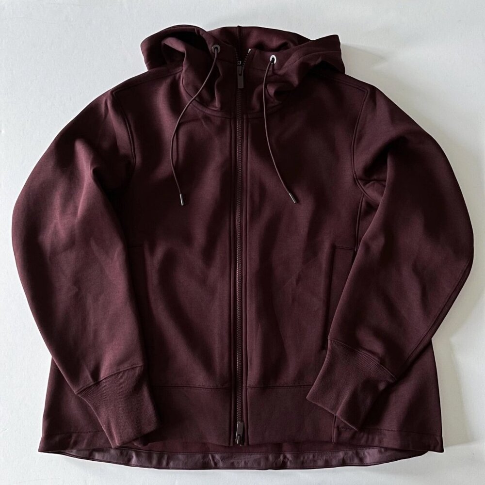 Uniqlo +J Jil Sander Dry Women Sweat Long Sleeve Full-Zip Hoodie